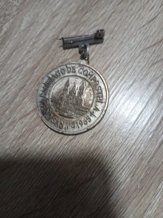 Medalla antigua Santiago