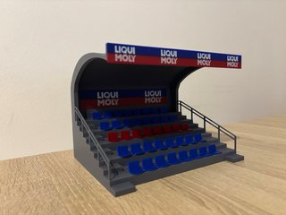 Grada Scalextric Liqui Moly