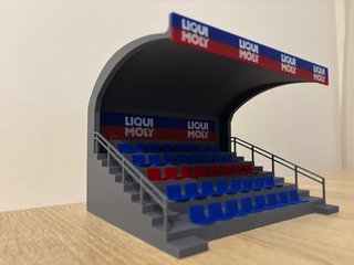 Grada Scalextric Liqui Moly
