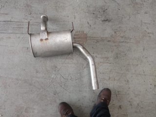 Tubo de escape Renault Laguna