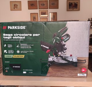 Troncatrice Parkside nuova