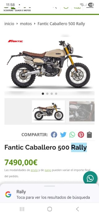 Fantic Caballero 500 Rally