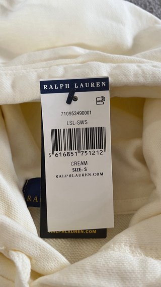 Sudadera Polo Ralph Lauren Beige Talla S