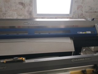Plotter Roland Impresión y Corte  Cambio cabezales