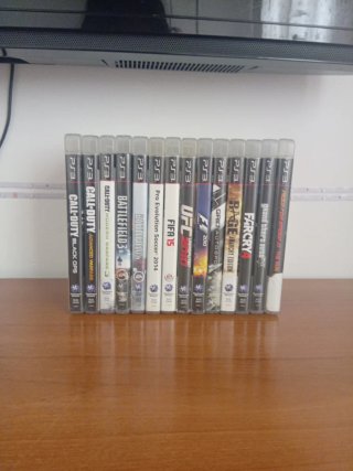 Lote Juegos PS3: Call of Duty, FIFA, UFC, RAGE