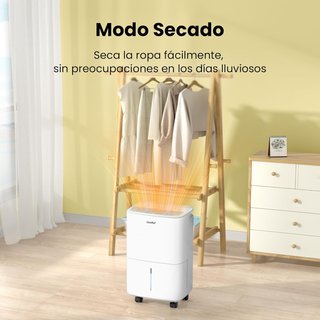 Deshumidificador silencioso COMFEE de 10 litros