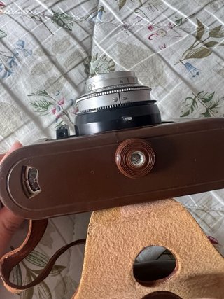 Cámara Voigtländer Vitoret Marrón/Plata