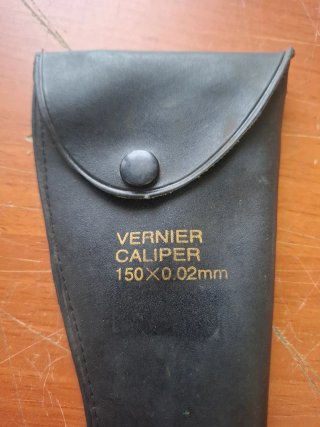 CALIBRADOR VERNIER " PIE DE REY " 150X0.02mm
