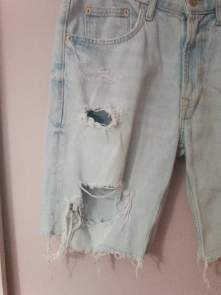 Pantalón corto vaquero Bershka T.38