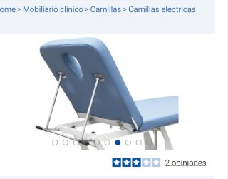 Camilla masaje eléctrica sin uso