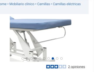 Camilla masaje eléctrica sin uso