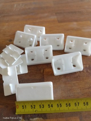 40 Soportes de esquina para muebles
