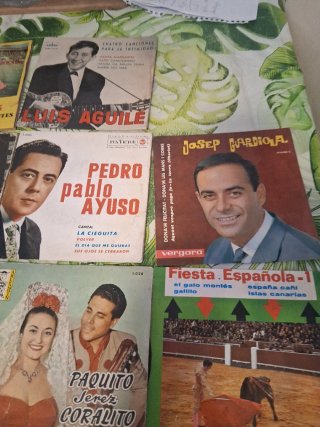 Lote 23 Vinilos 45 RPM Música Española