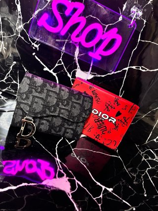 Portacarte Dior nero