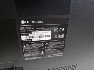 Televisor LG Negro
