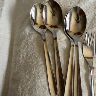 Juego cubiertos inox para 6 personas