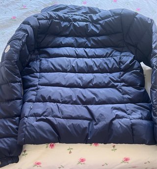 Abrigo Moncler azul
