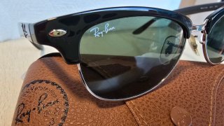 Gafas de sol Ray-Ban RB4132 negras y plateadas