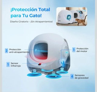 Box per gatti Catlink Baymax-Lite autopulente