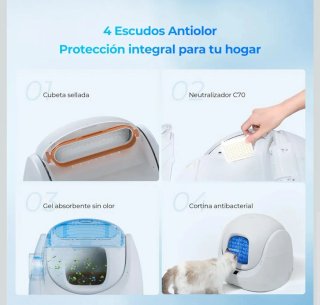 Box per gatti Catlink Baymax-Lite autopulente