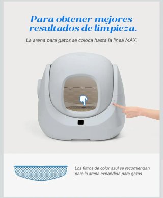 Box per gatti Catlink Baymax-Lite autopulente