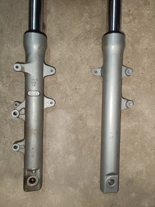 Horquilla Daelim Roadwin FI 125 Plata