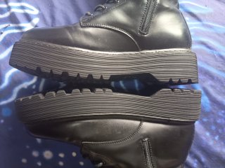 Botines Plataforma Chika 10 Negros