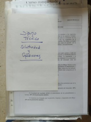LIBROS Y APUNTES DE DIBUJO TECNICO