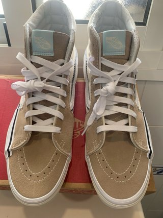 Zapatillas Vans Sk8-Hi Beige Talla: 44