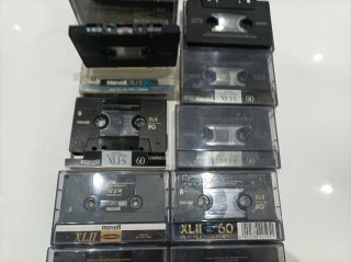 Lote Cintas Maxell XL-II y XL-I (90 y 60 min)