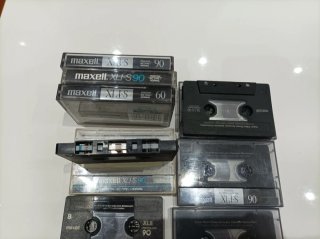 Lote Cintas Maxell XL-II y XL-I (90 y 60 min)