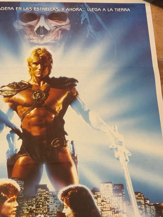 Masters del Universo Poster original estreno 1987