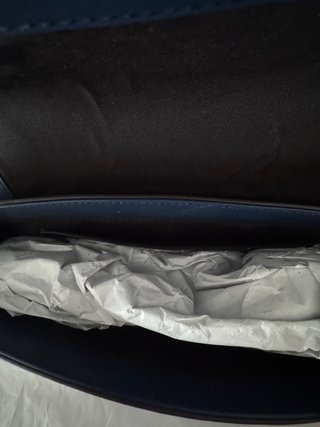 Love Moschino Borsa Tracolla Blu/oro - Nuova