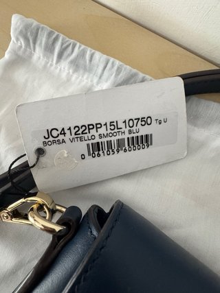 Love Moschino Borsa Tracolla Blu/oro - Nuova