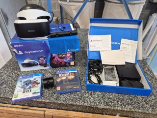Pack PS VR + Juegos PS4 Embalaje original