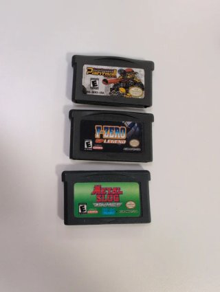 Juegos GBA: F-Zero, Metal Slug, Paintball