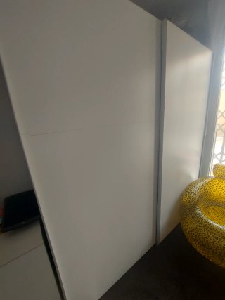 Armario blanco 180x200x60 cm