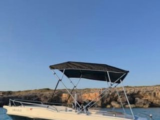Toldo Bimini para embarcación