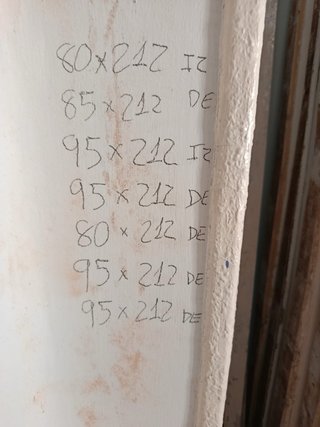 Puertas blancas