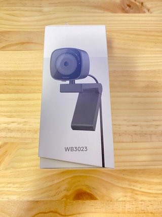 Webcam Cámara Dell WB3023 2K QHD Nueva