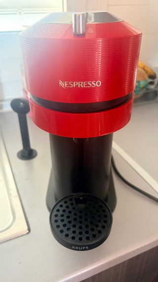 Cafetera Nespresso Vertuo Roja Krups