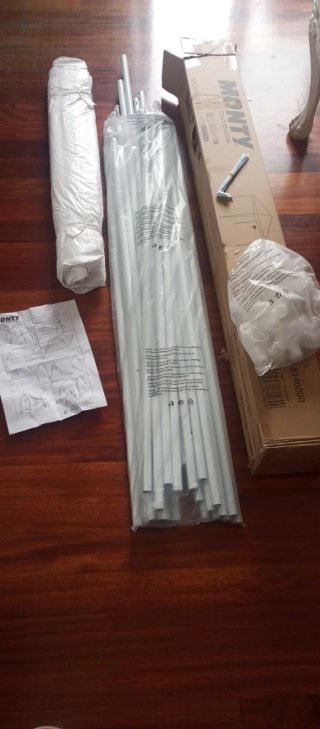 Carpa Cenador Blanca - 40€ ,unid, 3x3