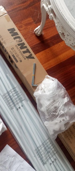 Carpa Cenador Blanca - 40€ ,unid, 3x3