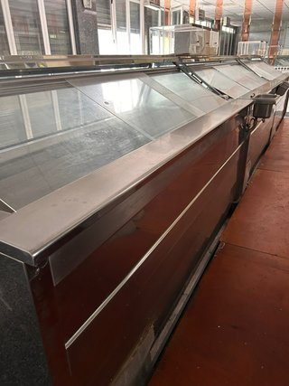 Mostrador refrigerado heladería