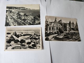 3 Vecchie Cartoline Postali