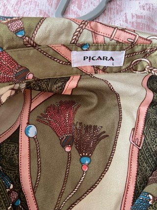 Vestido/Blusa Larga Estampada
