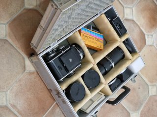 Equipo Rolleiflex SL66 + 5 objetivos