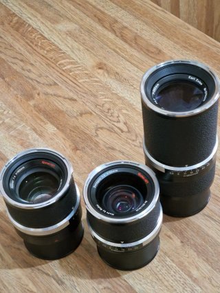 Equipo Rolleiflex SL66 + 5 objetivos