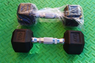 Mancuernas 4KG CrossFit (2 unidades)
