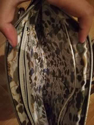 Bolso de mano estampado tropical Hollywood